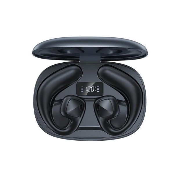Wireless Tws Bluetooth Earbuds with Air Conduction Technology - Black - Image 9