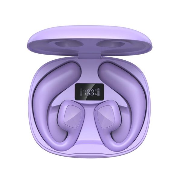 Wireless Tws Bluetooth Earbuds with Air Conduction Technology - Black - Image 10