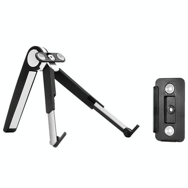 Portable Laptop and Tablet Stand - Foldable - Black - Image 3