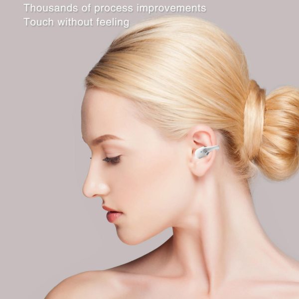 Wireless Sports Bluetooth Earphones with Air Conduction - F16 Tws - Pink - Image 11