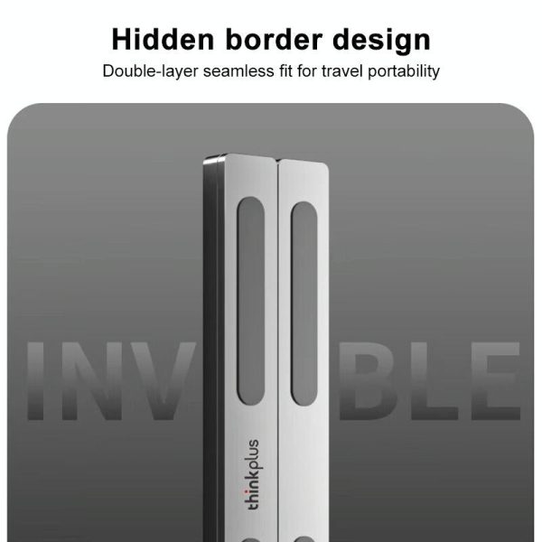 Lenovo Thinkplus Laptop Stand - Silver - Image 3