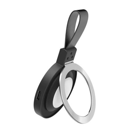3 In 1 Magnetic Wireless Charger With Phone Ring Black