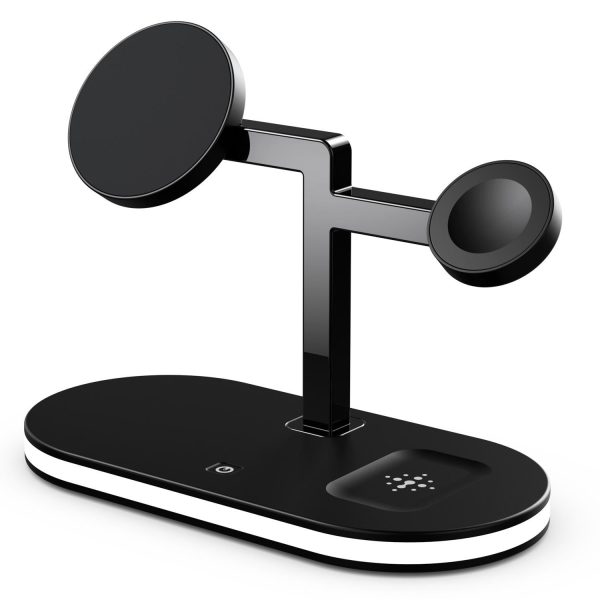 15W 3 In 1 Wireless Charger For Smartphone Iwatch Airpods - Image 3