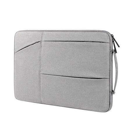 13.3 Inch Waterproof Laptop Handbag with Shock-absorbing Capacity - Grey
