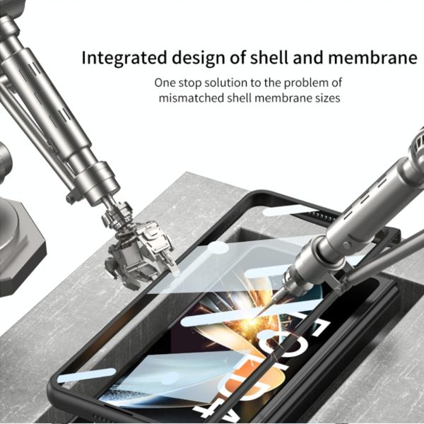 Full Coverage Ultra Thin Case for Samsung Galaxy z Fold 4 / 5g - Grey - Image 12