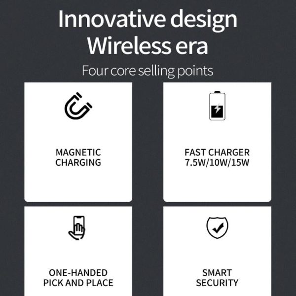 3 In 1 Magnetic Wireless Charger For Phone Watch Airpods - Image 7