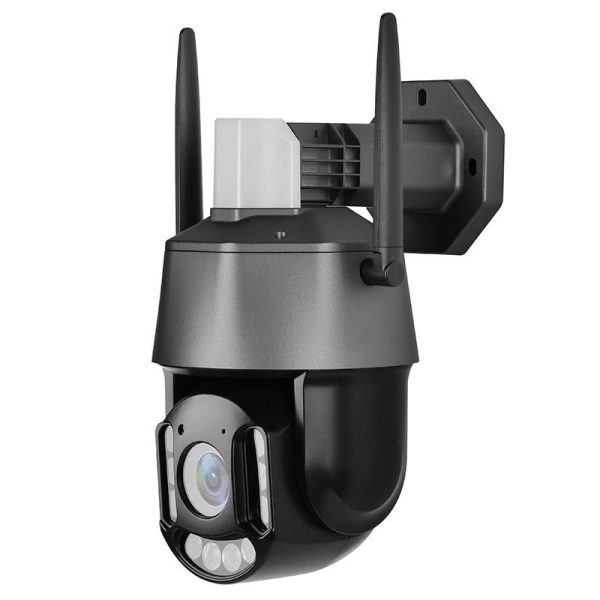 Wireless Wifi Laser Camera With Two-Way Voice & Mobile Monitoring - 5Mp Black - Image 3