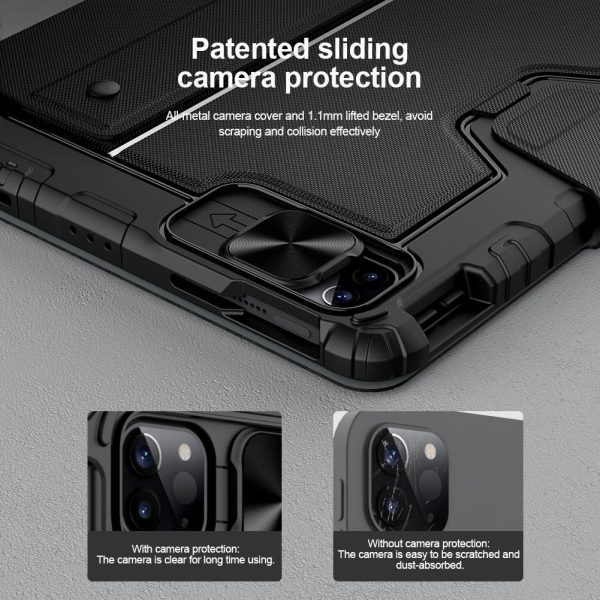 Bluetooth Touch Keyboard Smart Tablet Case For Ipad Air 10.9 / 4 / 5 / Pro 11 2020-2022 In Black - Image 8