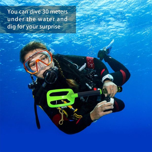 Waterproof Handheld Metal Detector for Underwater Treasure Hunting - Ip760 Yellow - Image 7