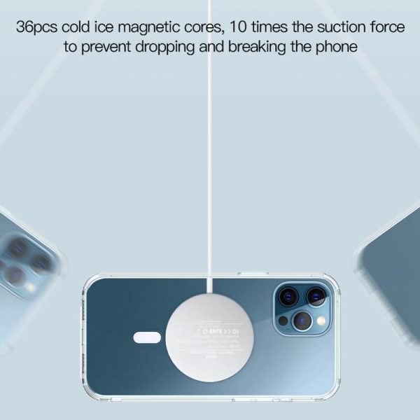 15W Magnetic Wireless Charger White - Image 4