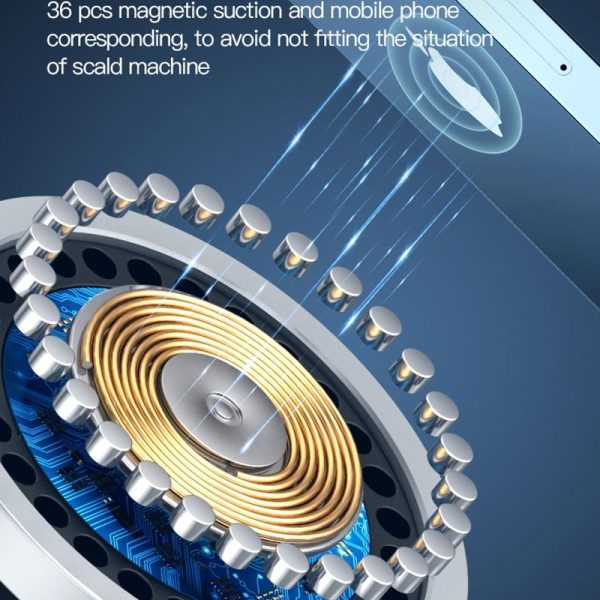 15W Magnetic Wireless Charger White - Image 11