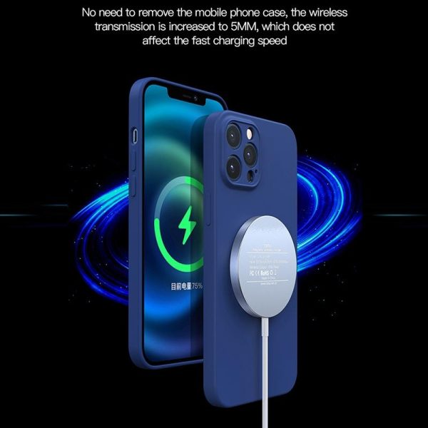 15W Magnetic Wireless Charger White - Image 15