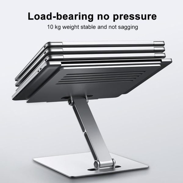 Lenovo Thinkplus Laptop Stand - Silver Desktop Compatible - Image 4
