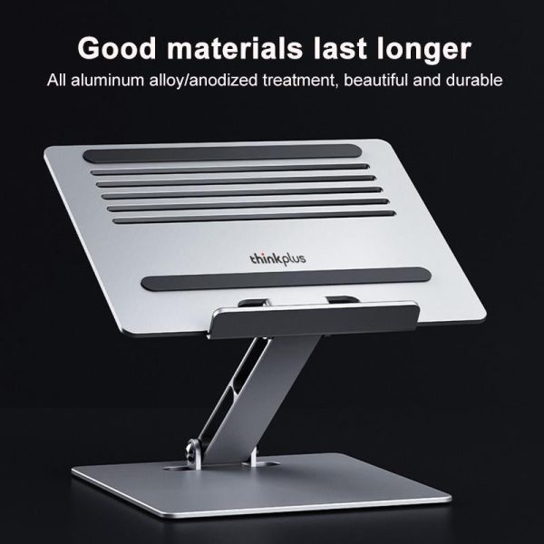 Lenovo Thinkplus Laptop Stand - Silver Desktop Compatible - Image 7