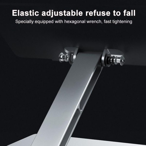 Lenovo Thinkplus Laptop Stand - Silver Desktop Compatible - Image 8