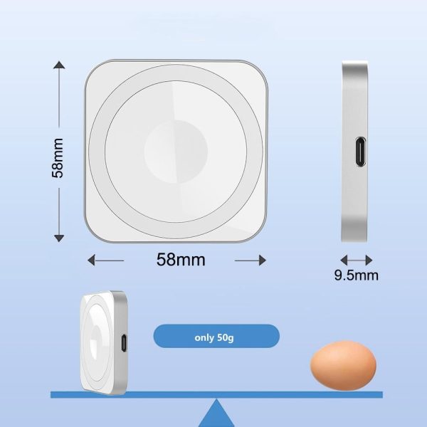 15W 3 In 1 Magnetic Wireless Charger For Smart Devices - Red - Image 6