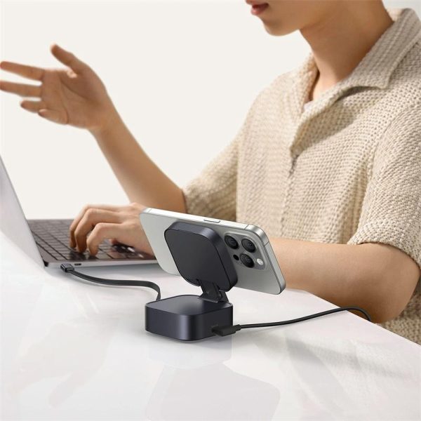 67W 2 In 1 Magnetic Wireless Charger + 1M Type C Cable - Image 5