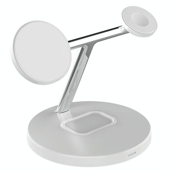 3 In 1 Magnetic Wireless Charger For Mobile Devices - Black - Image 12