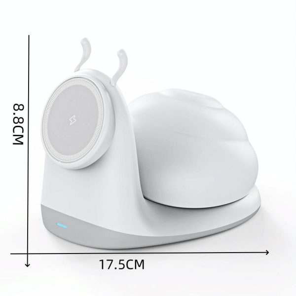 Wireless Charger With Night Light White - Image 3