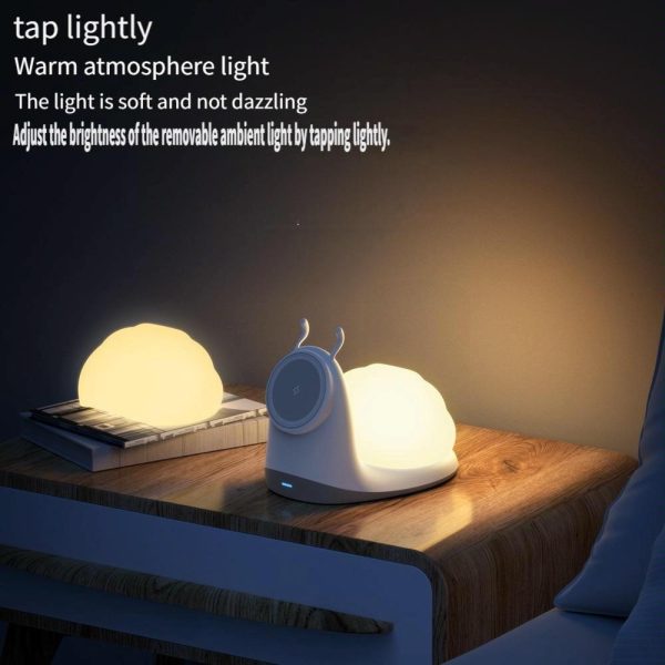 Wireless Charger With Night Light White - Image 5