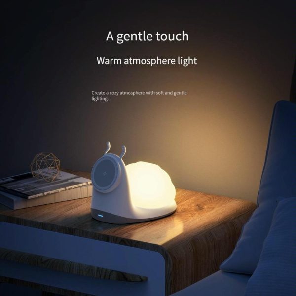 Wireless Charger With Night Light White - Image 7