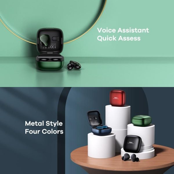 Green Tws-33 Bluetooth 5.0 True Wireless Earphones - Image 6