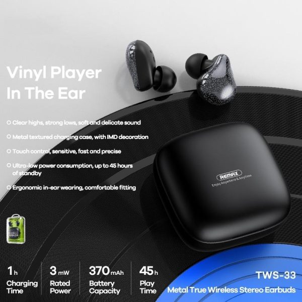 Green Tws-33 Bluetooth 5.0 True Wireless Earphones - Image 7
