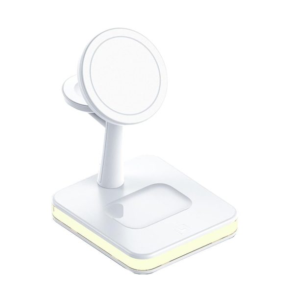 4 In 1 Magnetic Wireless Charger For Iphone / Iwatch / Airpods & More - Black - Image 9