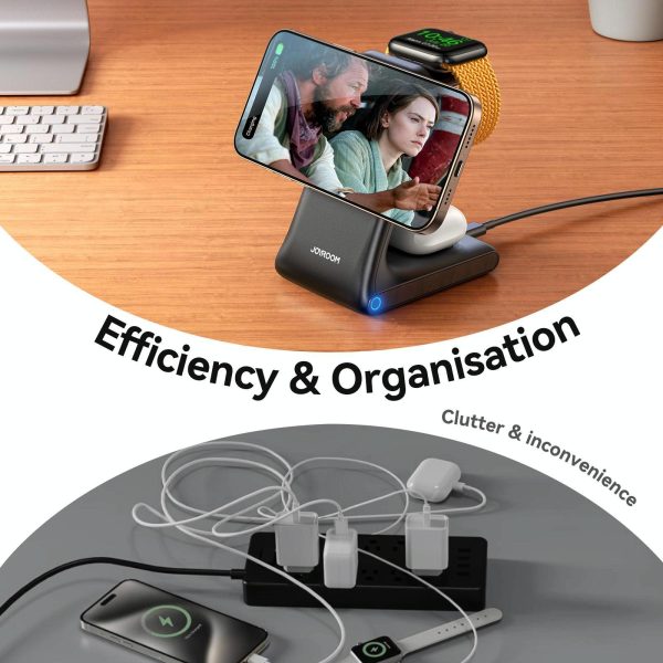 3 In 1 Magnetic Wireless Charger & Phone Holder - Image 4