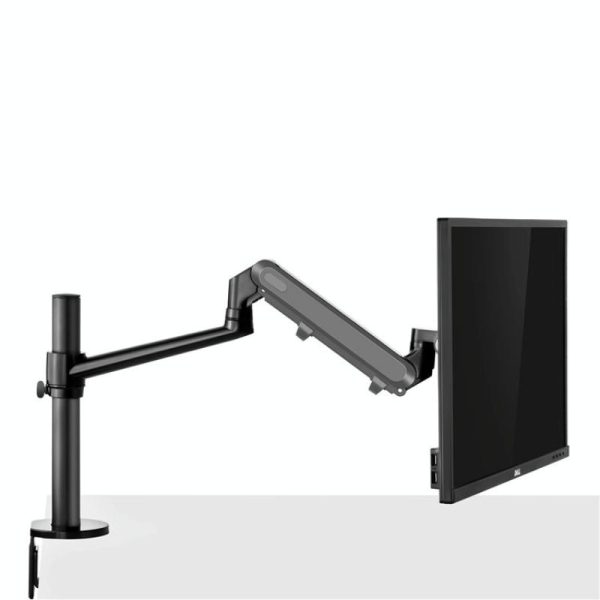 Adjustable Laptop Monitor Stand Mount - Aluminum Alloy - Black - Image 7