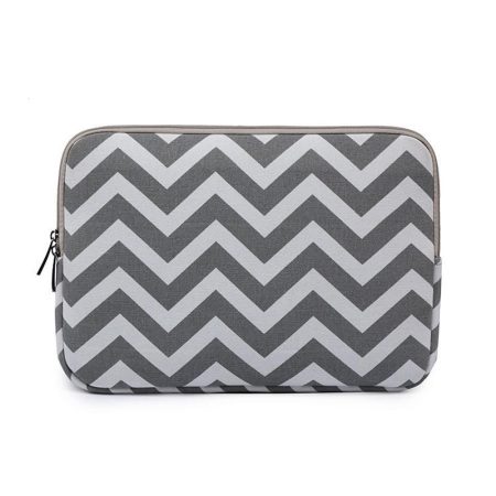 10 Wavy Pattern Notebook Liner Bag - Wavy Design - Gray