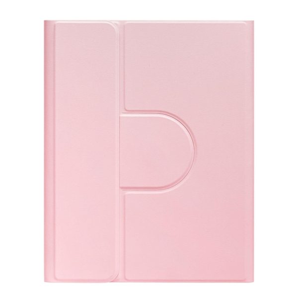 360 Degree Rotatable Bluetooth Keyboard Leather Case - Square Button - Mint Green - For Ipad 10Th Gen 10.9 2022 - Image 12