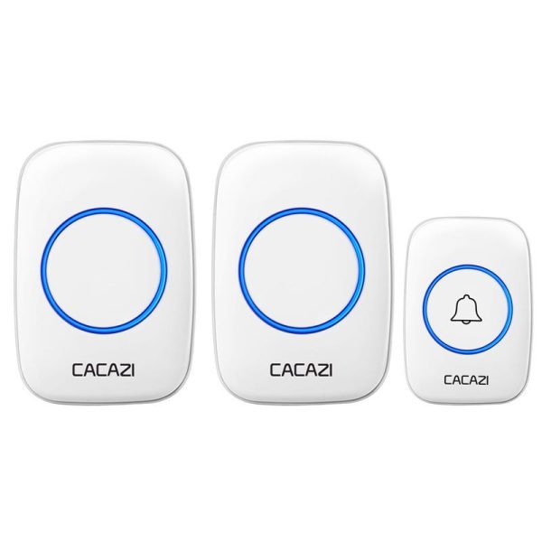 Wireless Waterproof Smart Doorbell - 2 Battery Options - White - Image 13