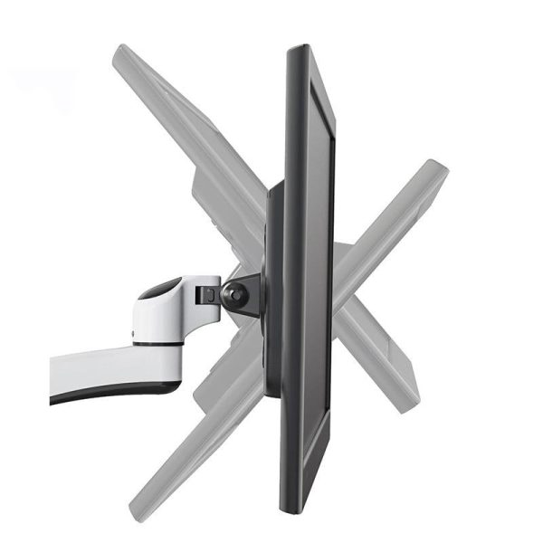 Rotating Aluminum Monitor Bracket for Lifting Lcd - Clip Table - Image 5
