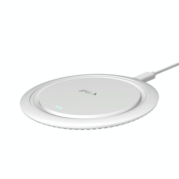 15W Desktop Wireless Charging Pad - Black - Image 2