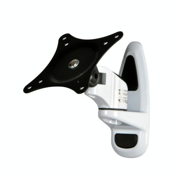 Universal Swivel Wall Mount for Computer Monitors - White - Image 2
