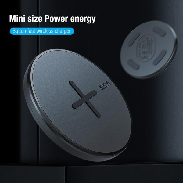 Fast Charging Wireless Charger Portable & Button Design - Image 9