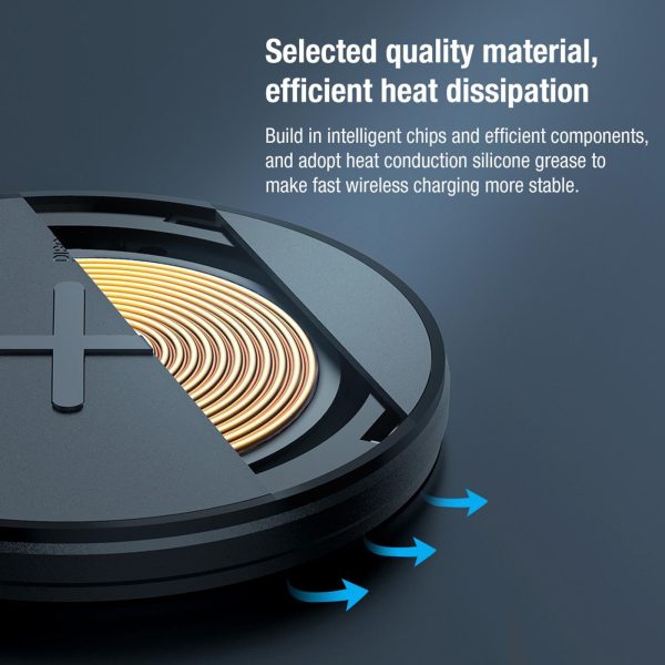 Fast Charging Wireless Charger Portable & Button Design - Image 11