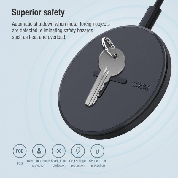 Fast Charging Wireless Charger Portable & Button Design - Image 13