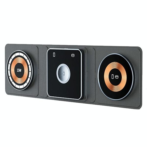 15W 3 In 1 Foldable Magnetic Wireless Charger - Image 4