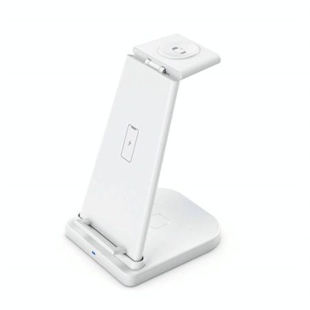 3 In 1 Portable Wireless Charger Detachable - White