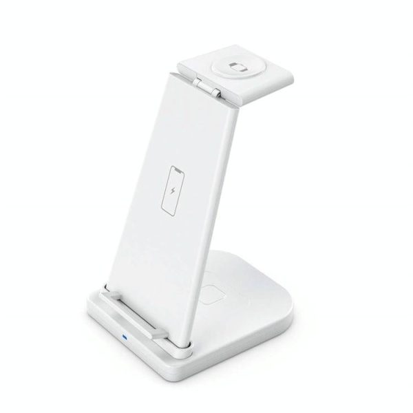 3 In 1 Portable Wireless Charger Detachable - White - Image 9