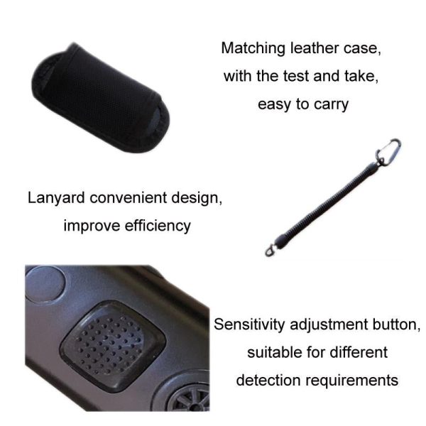 Waterproof Handheld Metal Detector - Mini - Orange - Image 5