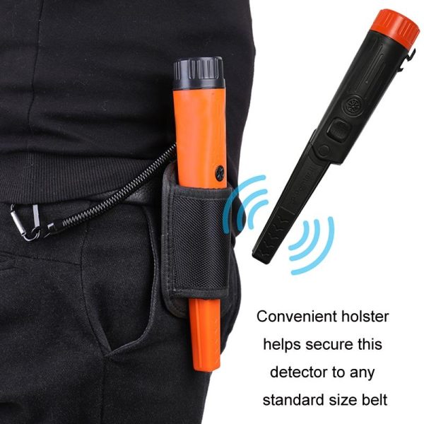 Waterproof Handheld Metal Detector - Mini - Orange - Image 7