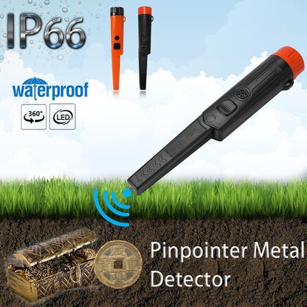 Waterproof Handheld Metal Detector - Mini - Orange - Image 8