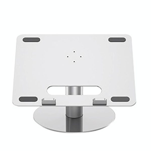 Silver 360 Degree Rotating Aluminum Laptop Stand - Image 3