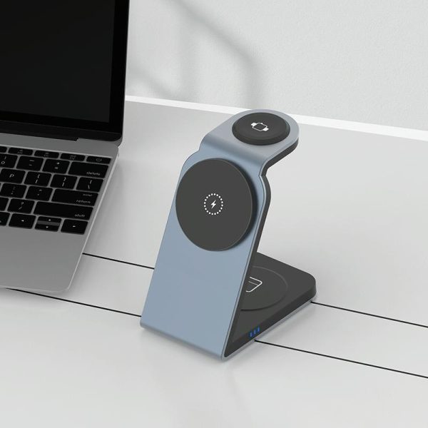 3 In 1 Magnetic Wireless Charger For Sw18 - Tarnish - Image 7