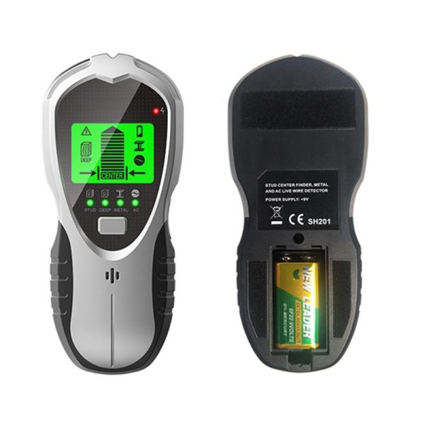 4-in-1 Multifunctional Digital Wall Detector - Silver / Black - Image 3