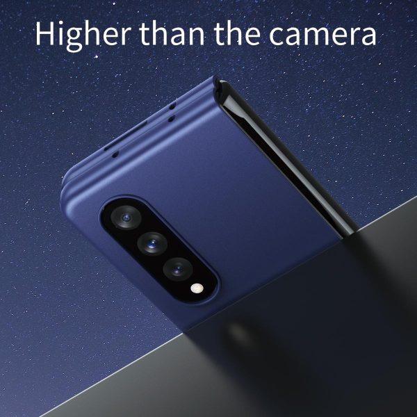 Foldable Shockproof Phone Case for Samsung Galaxy z Fold 4 / 5g - Blue - Image 5