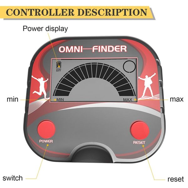 Kids Beach Metal Detector - Black - Image 4
